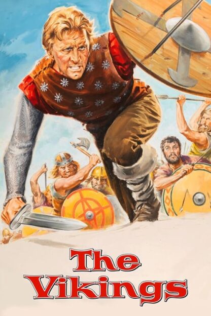 The Vikings (1958) starring Kirk Douglas on DVD on DVD